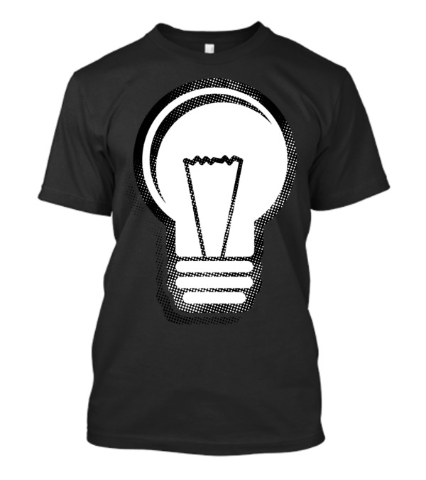 Idea Light Bulb Vintage Pop T-Shirt