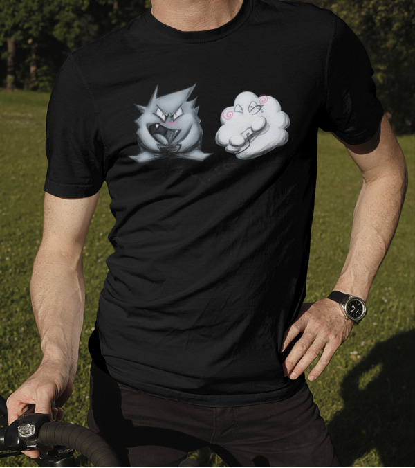 Happy Cloud Wanda And Ivan Ghost Gaming Adventure T-Shirt