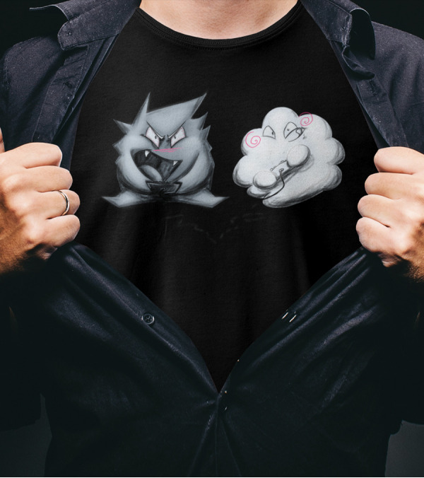 Happy Cloud Wanda And Ivan Ghost Gaming Adventure T-Shirt