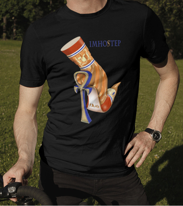 Imhotep Egyptian Architect Ankh T-Shirt