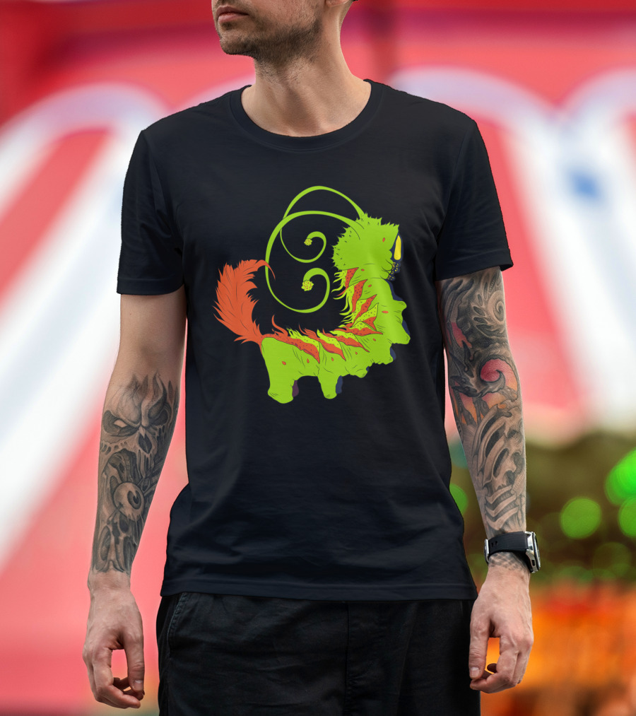 Magic Worm Kaleidoscope Fantasy Creature T-Shirt