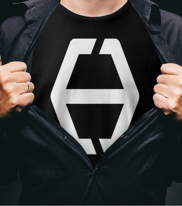 Front Line Hex Logo Formation T-Shirt