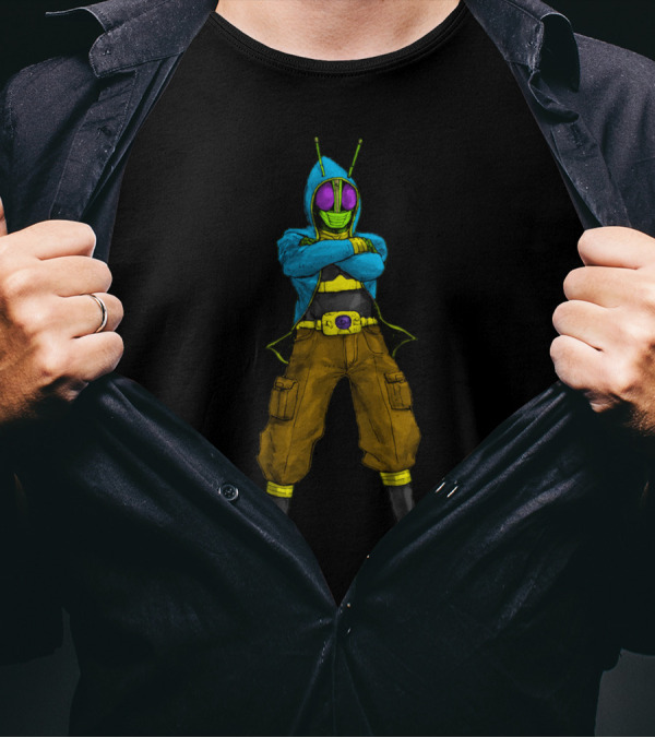 Game Bug Hero Hoodie Standing Boldly T-Shirt