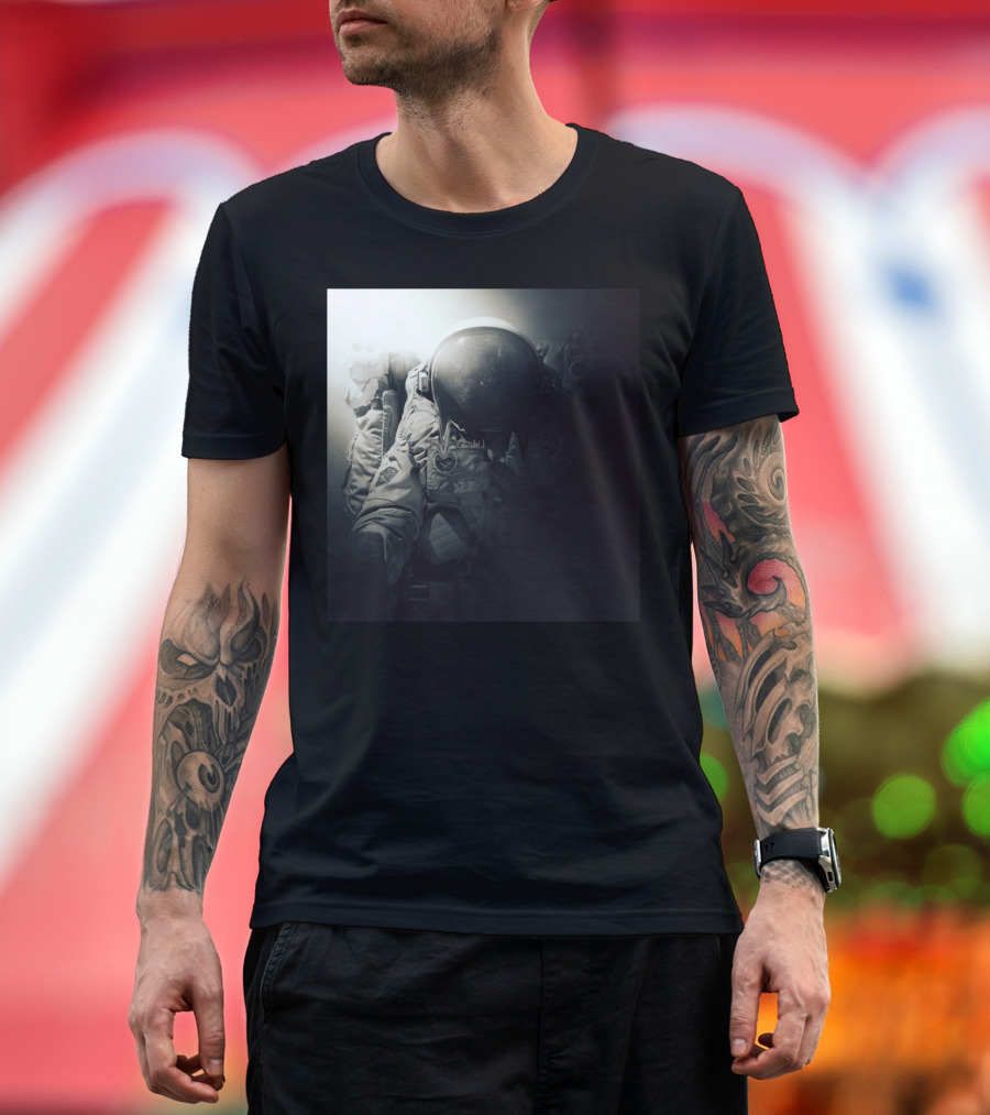 Manifest Destiny Astronaut Suit Visionary Journey T-Shirt