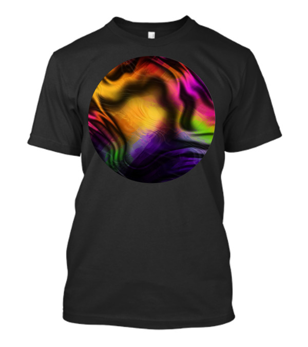COLORFUL Psychedelic Vortex Sphere T-Shirt