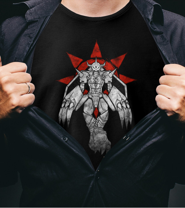 Digimon Graffiti Crest Of Courage WarGreymon T-Shirt