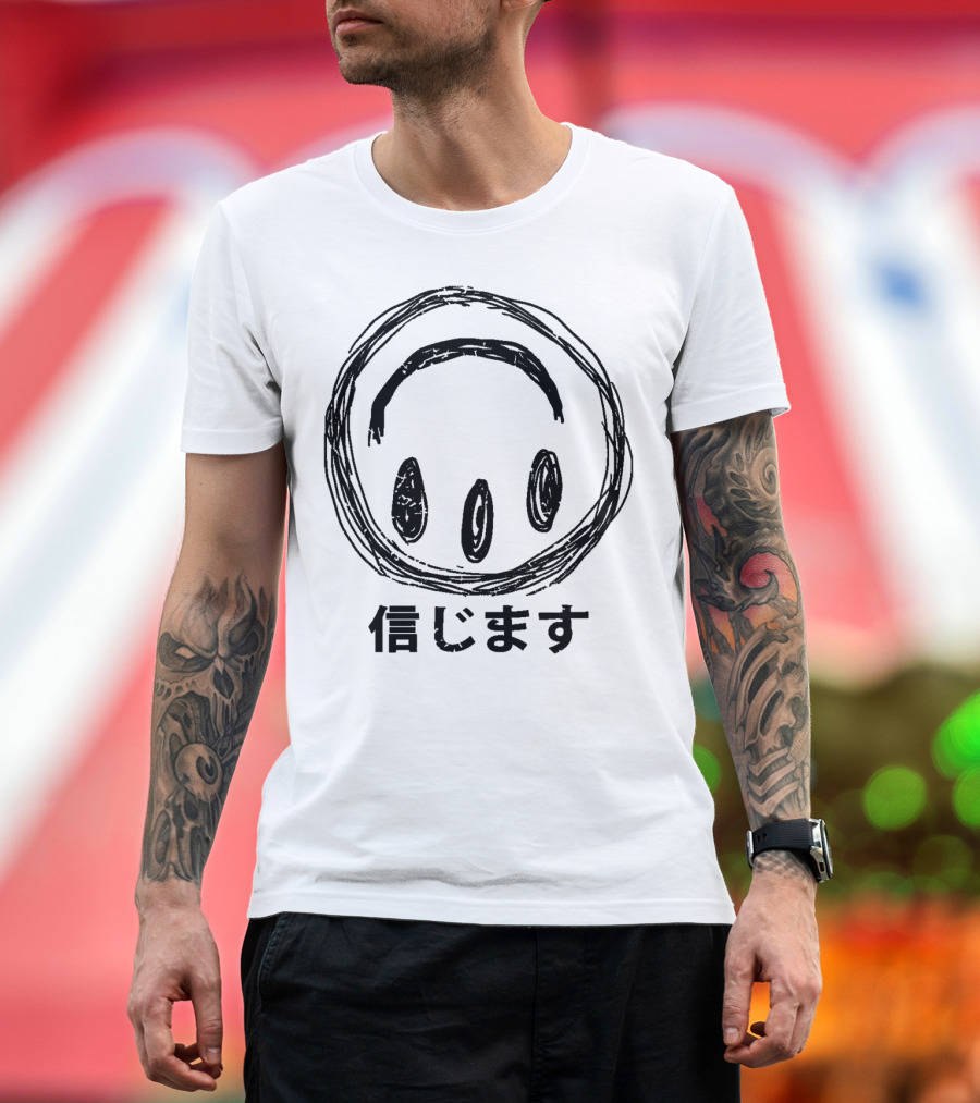 Believe It 信じます BLK T-Shirt