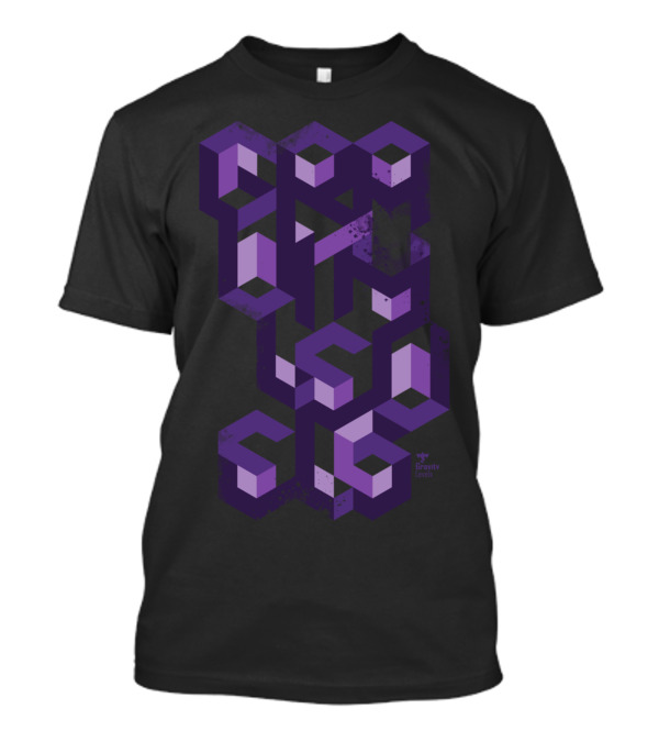Gravity Levels Optical Geometry Maze T-Shirt