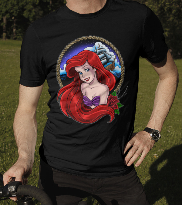 Part Of Your World Ariel Little Mermaid Ocean Ship T-Shirt