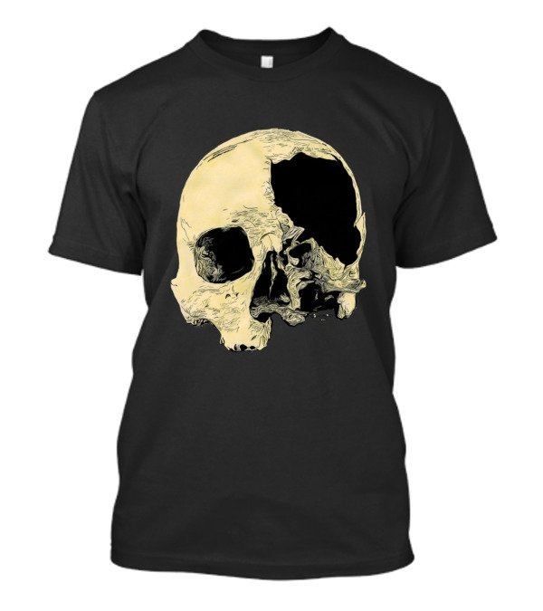 In Thee Dark We Live Skull T-Shirt