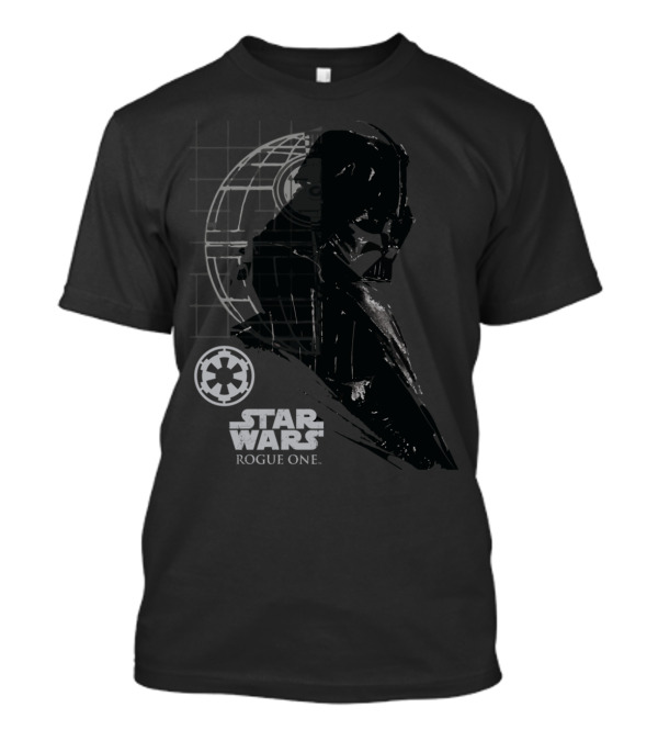 Star Wars Rogue One Darth Vader And Death Star T-Shirt