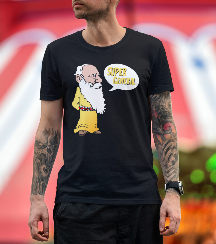 Wise Old Man Super General T-Shirt