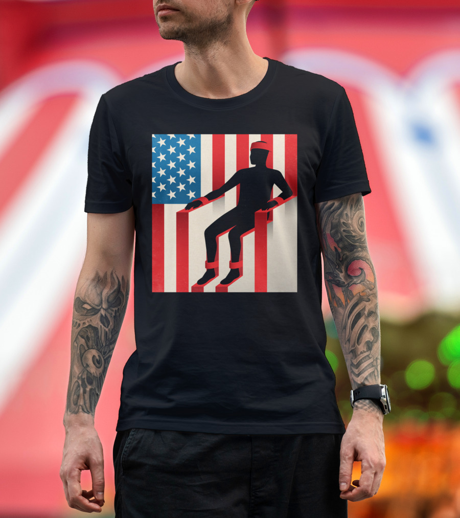 Stars And Straps American Flag T-Shirt