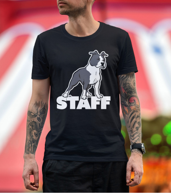 Premium T-Shirt: American Staffordshire Terrier STAFF T-Shirt American Staffordshire Terrier STAFF T-Shirt
