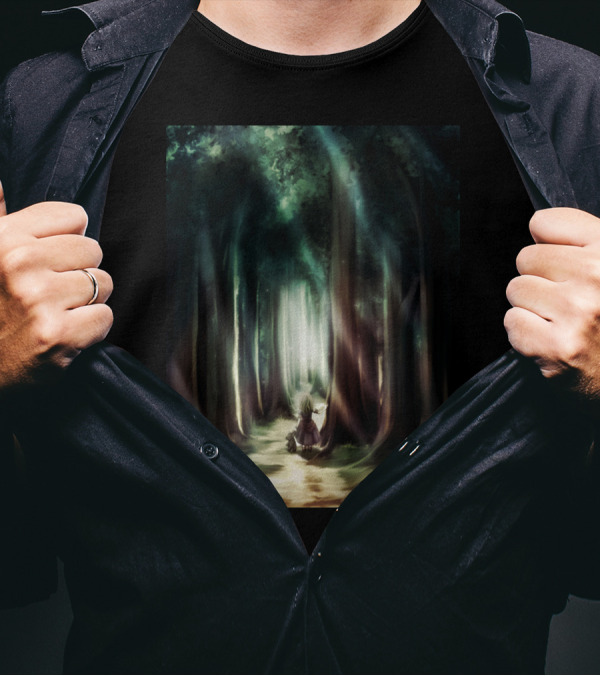 Enchanted Forest Journey Fantasy Path T-Shirt