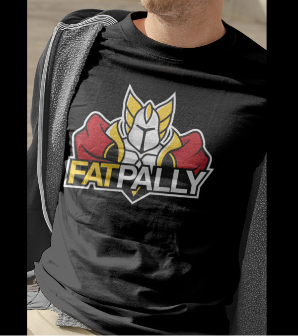 Fatpally Gaming Paladin Armor T-Shirt