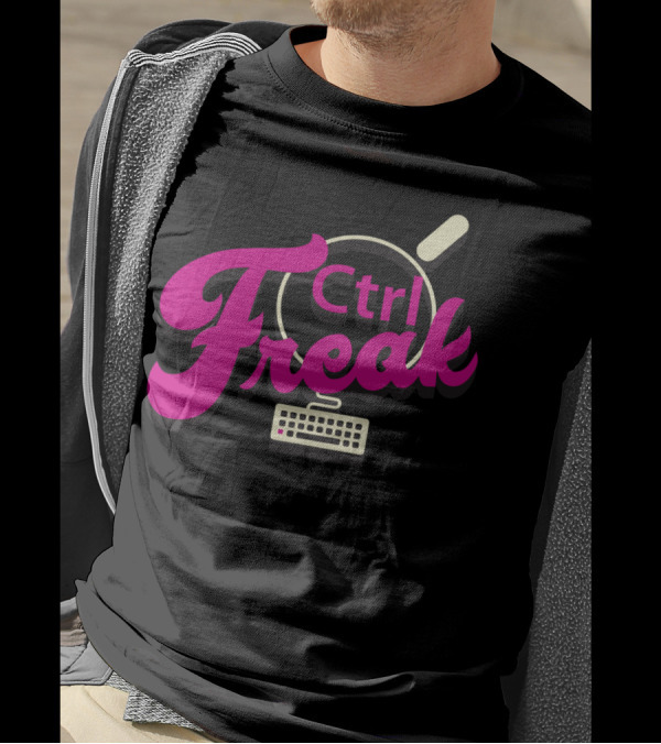Ctrl Freak Keyboard Enthusiast T-Shirt