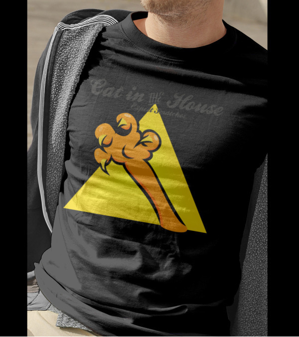 Cat In The House VDS2 Scratchpaw Triangle T-Shirt