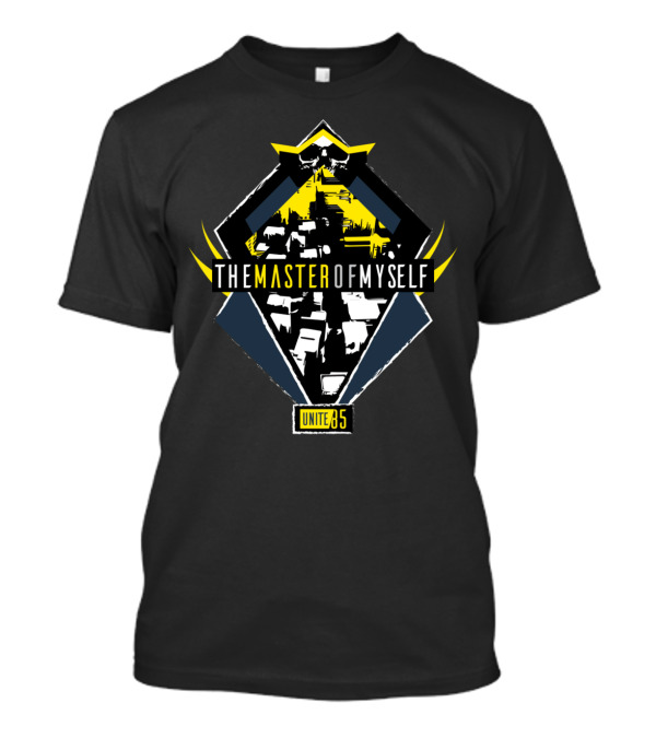 The Master Of Myself Unite 85 Iconic Geometric T-Shirt