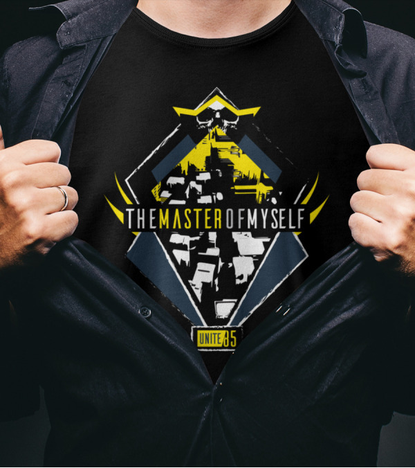 The Master Of Myself Unite 85 Iconic Geometric T-Shirt