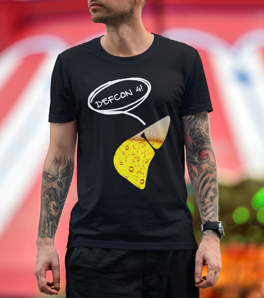 Defcon 4 And The Liver Says T-Shirt