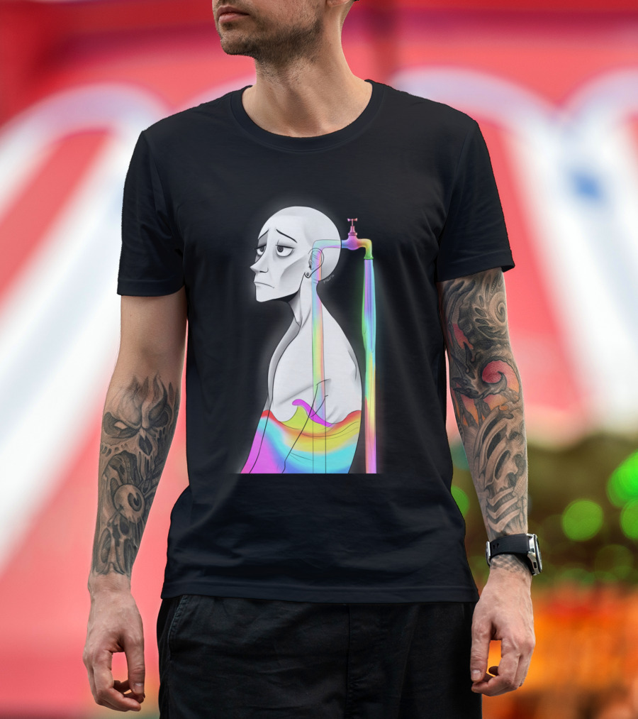 Drained Rainbow Sadness T-Shirt