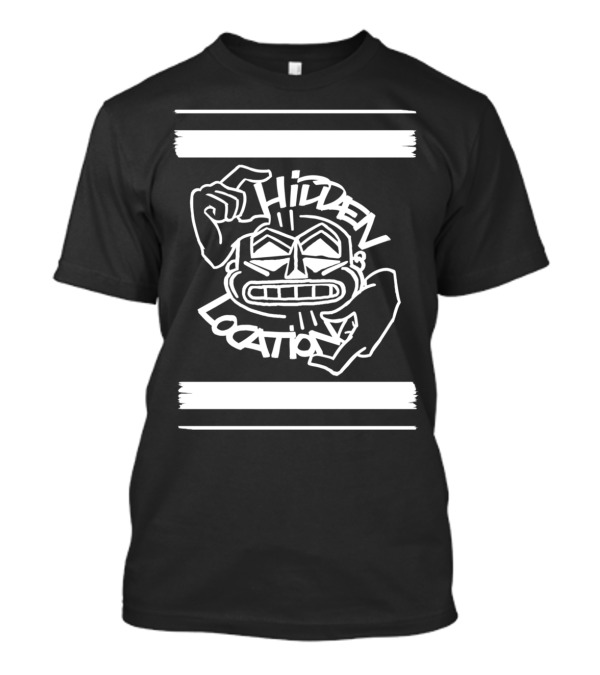 Hidden Location Angry Mask T-Shirt