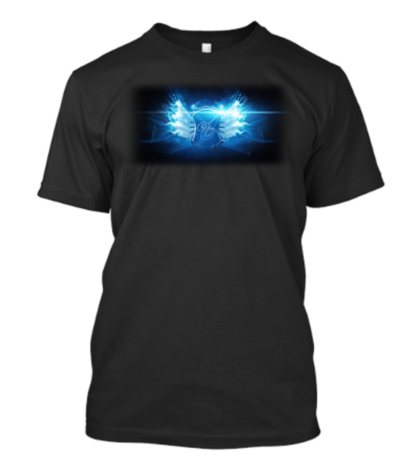 Yasuo Icon Blue Aura Winged Emblem T-Shirt