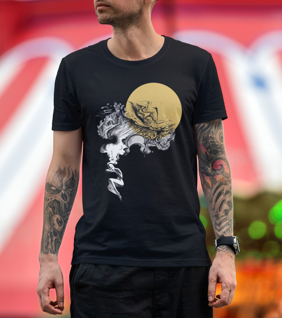 Dreaming Surrealist Cosmic Journey T-Shirt