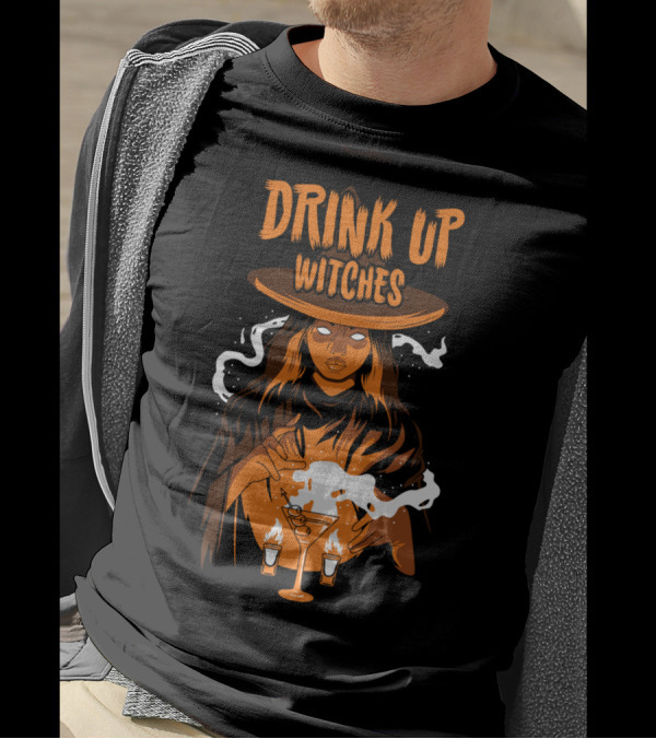 DRINK UP WITCHES Halloween Potion Aesthetic T-Shirt