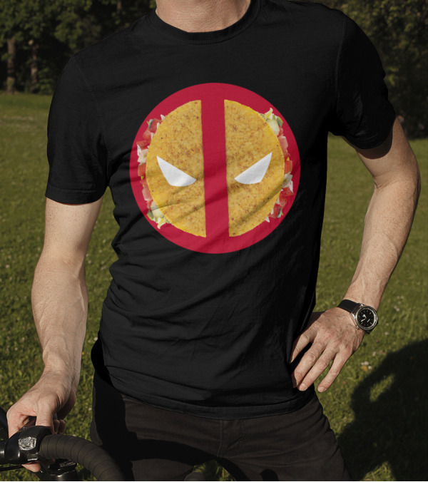 Deadpool Taco Mask T-Shirt