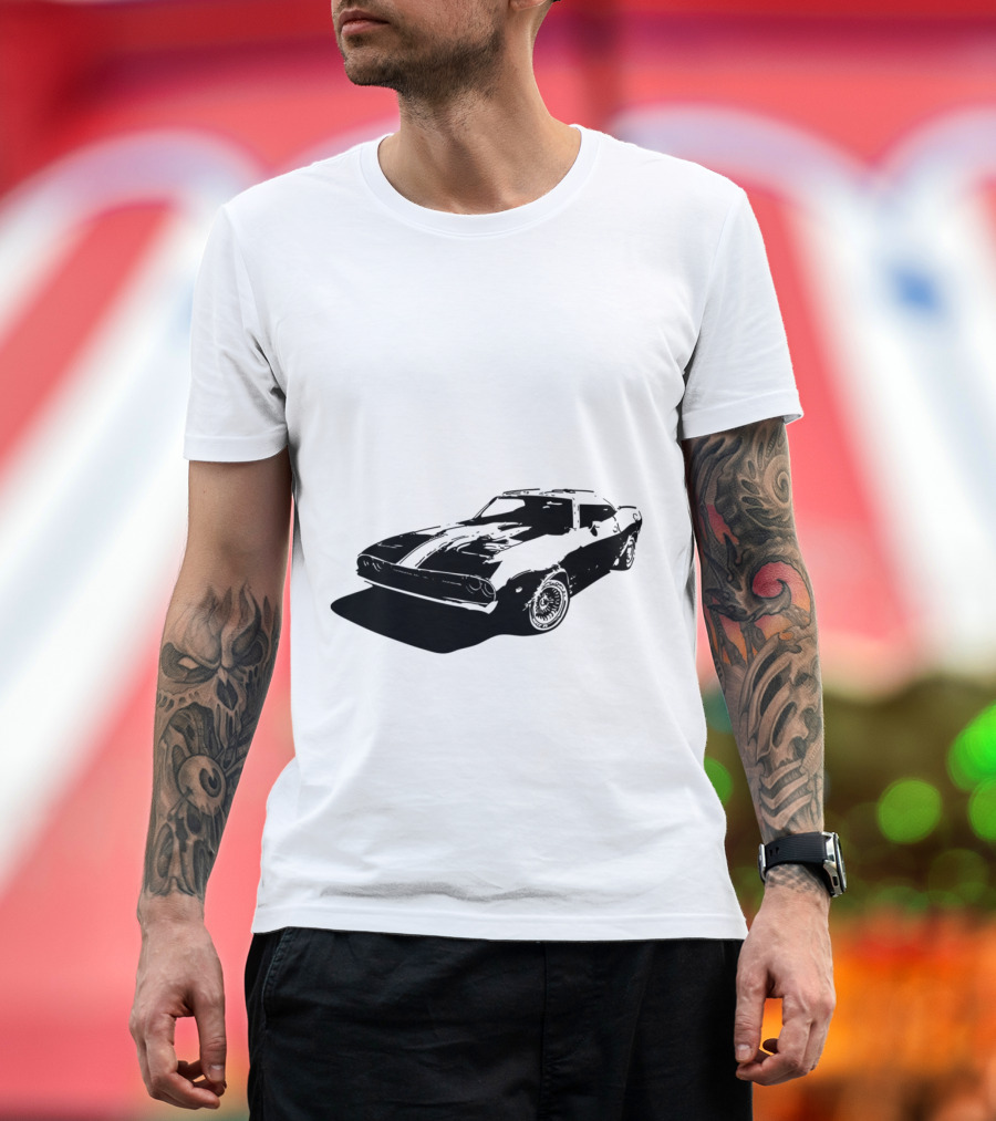 Driver Picks The Music Passenger Shuts His Cakehole Vintage Car T-Shirt