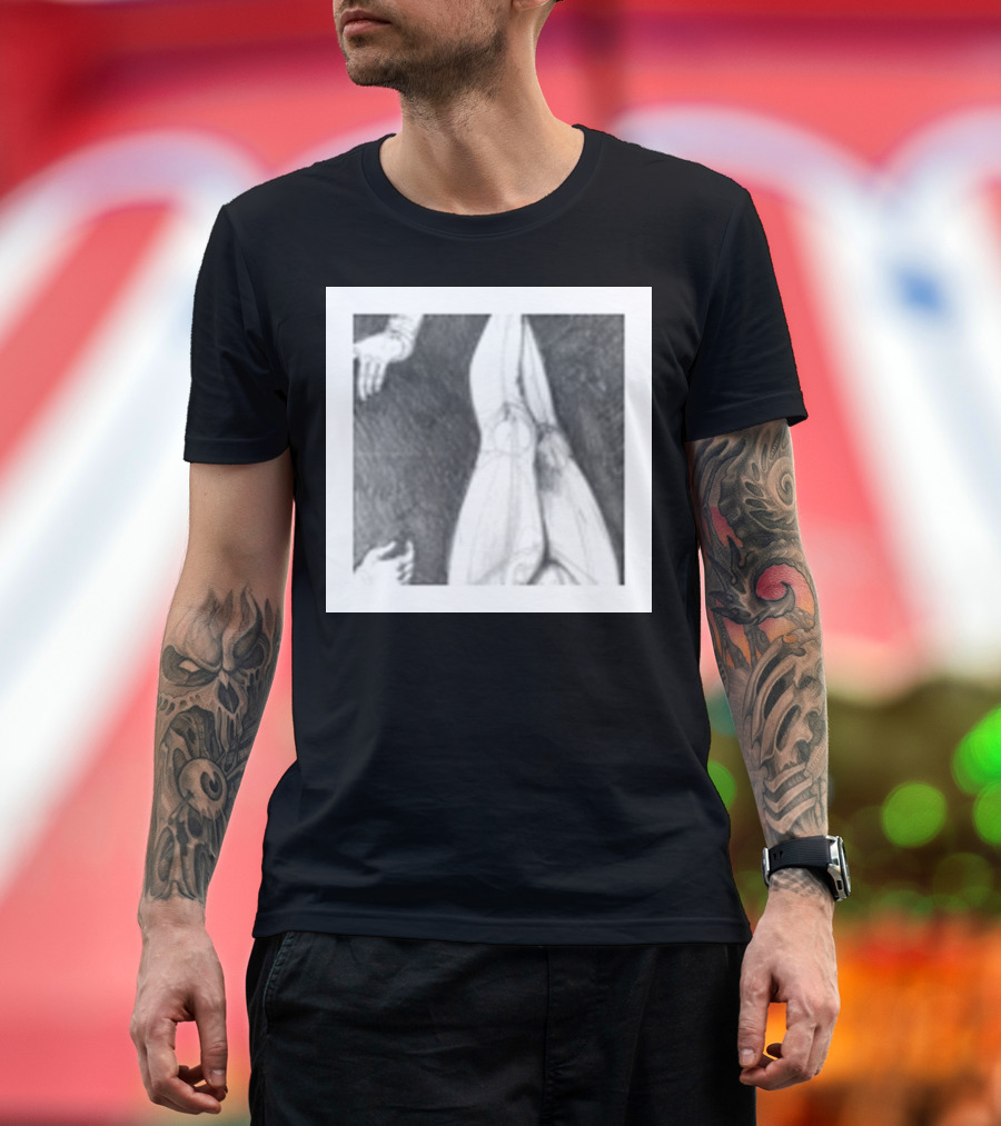 Gymnastics Art Print Sketch T-Shirt
