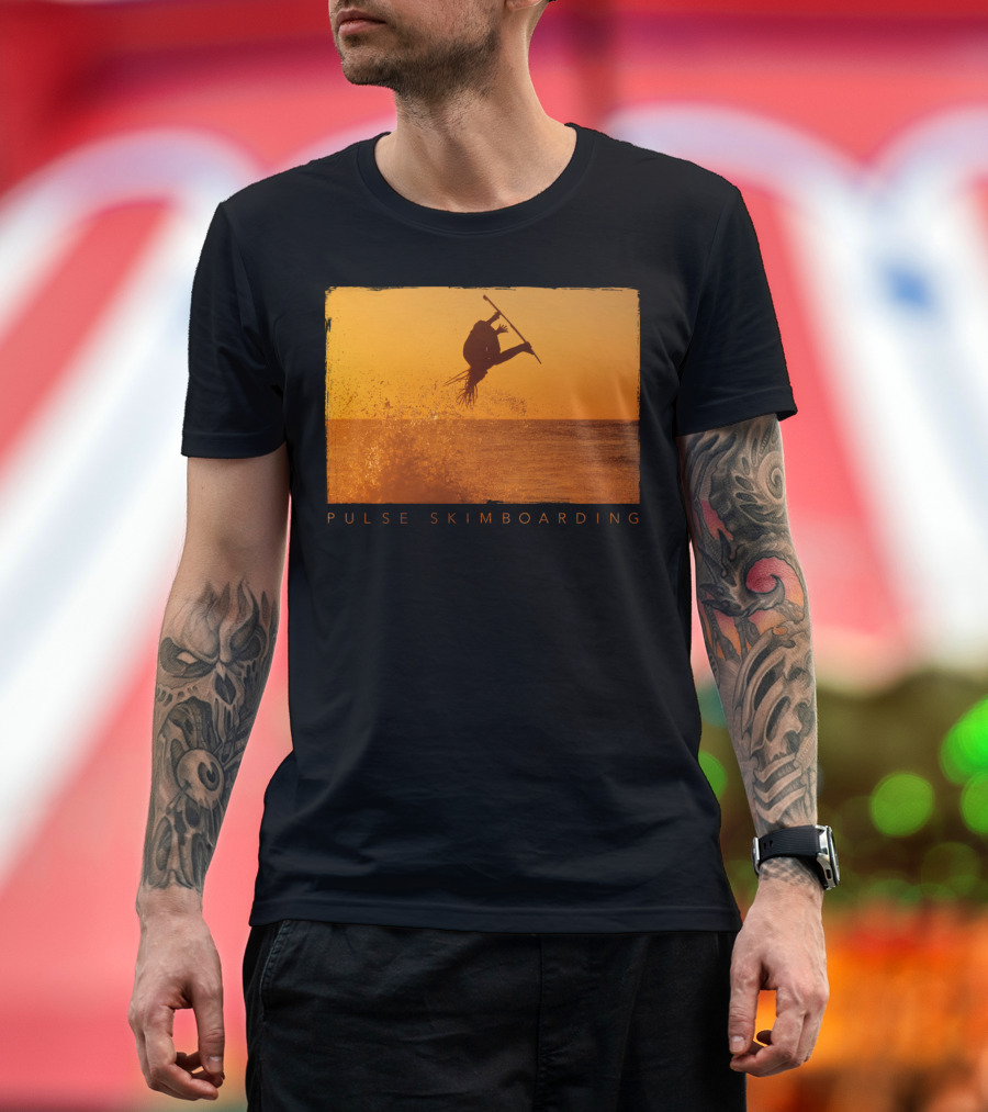 Austin Keen Sunset Air Pulse Skimboarding T-Shirt