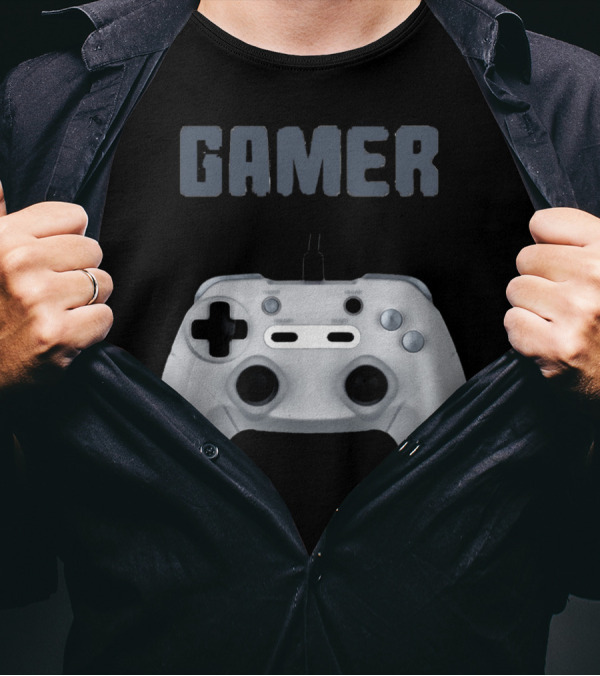 Gamer Controller Console Gamepad T-Shirt