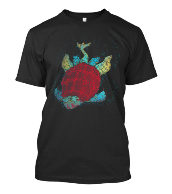 The Red Colossus Testudine Cosmic Dive T-Shirt