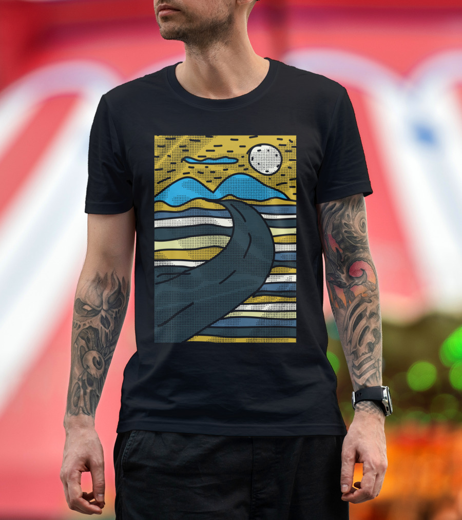 Go Holiday Sun Mountains Road Journey T-Shirt