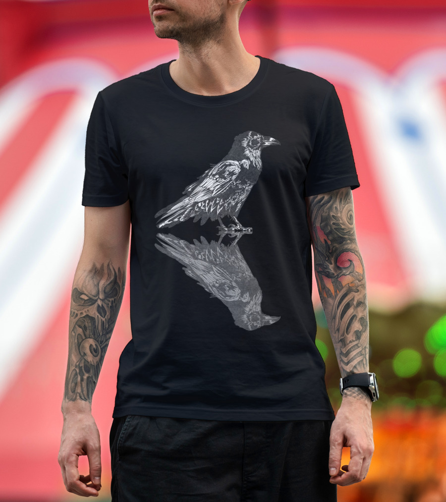 Dual Raven Reflection Shadow T-Shirt