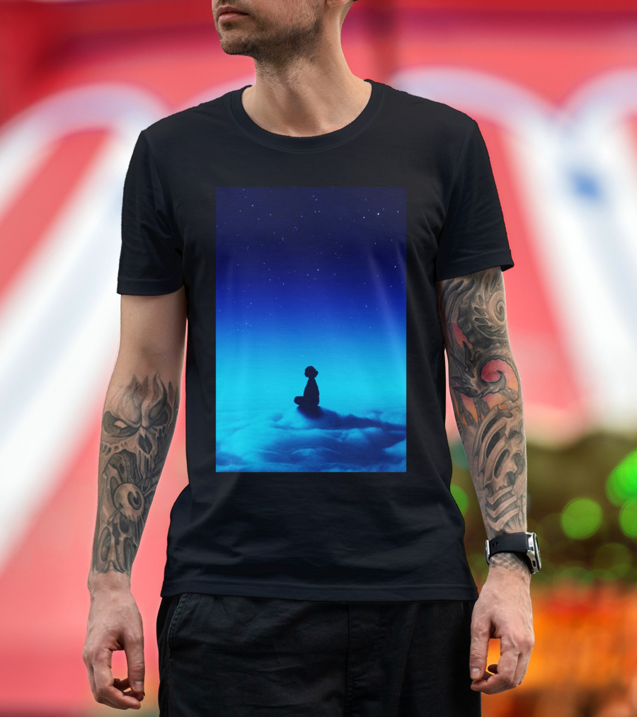 Cloud Rider Starry Night Journey Series T-Shirt