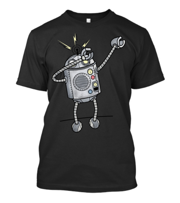 Dabbing Robot With Antenna And Control Panel T-Shirt
