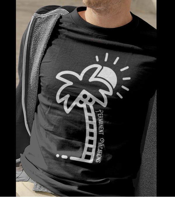 Coconut Tree Permanent Vacations Sun T-Shirt