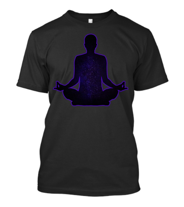 The Universe Inside Meditation Cosmic T-Shirt
