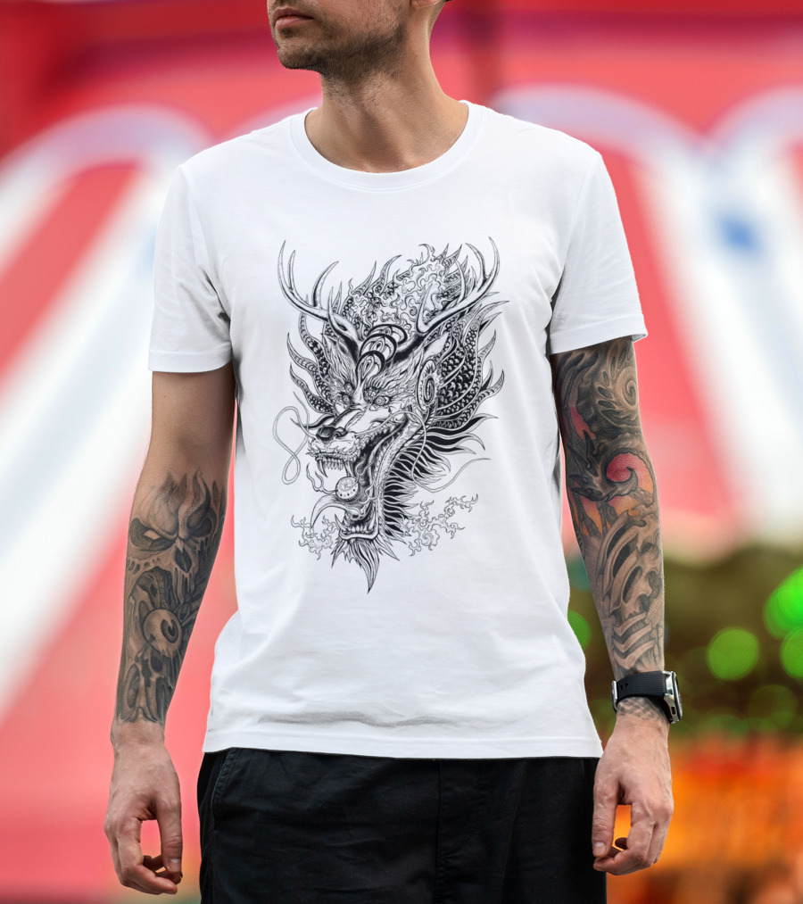 East Love Attack Dragon T-Shirt