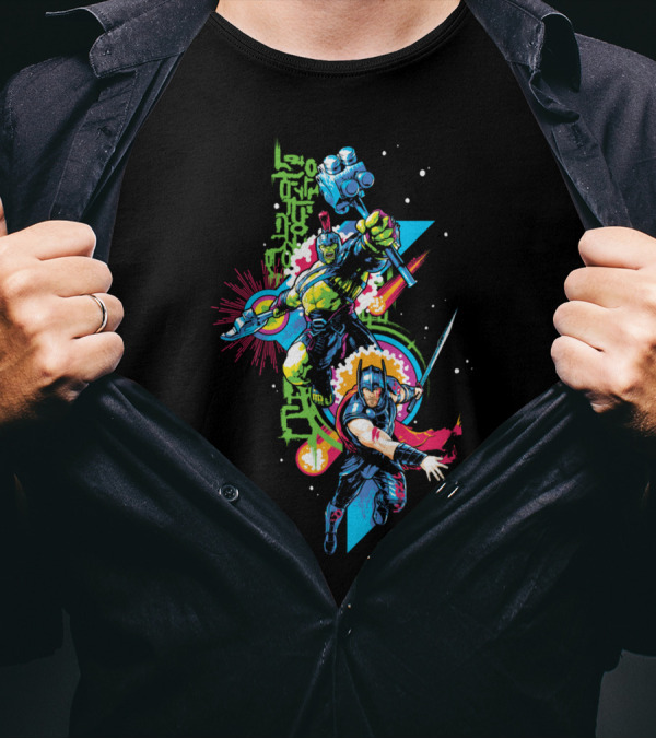 Thor Ragnarok Hulk Outer Space Adventure T-Shirt