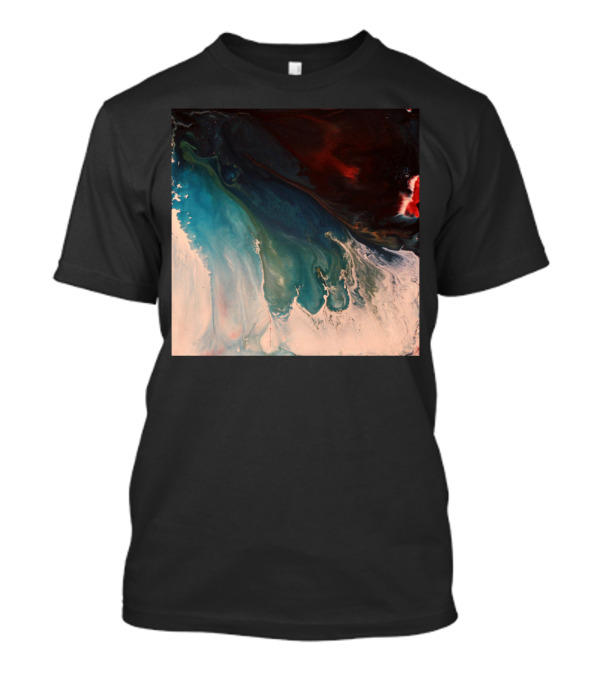 Gravity Waves Abstract Fluid Dynamics T-Shirt