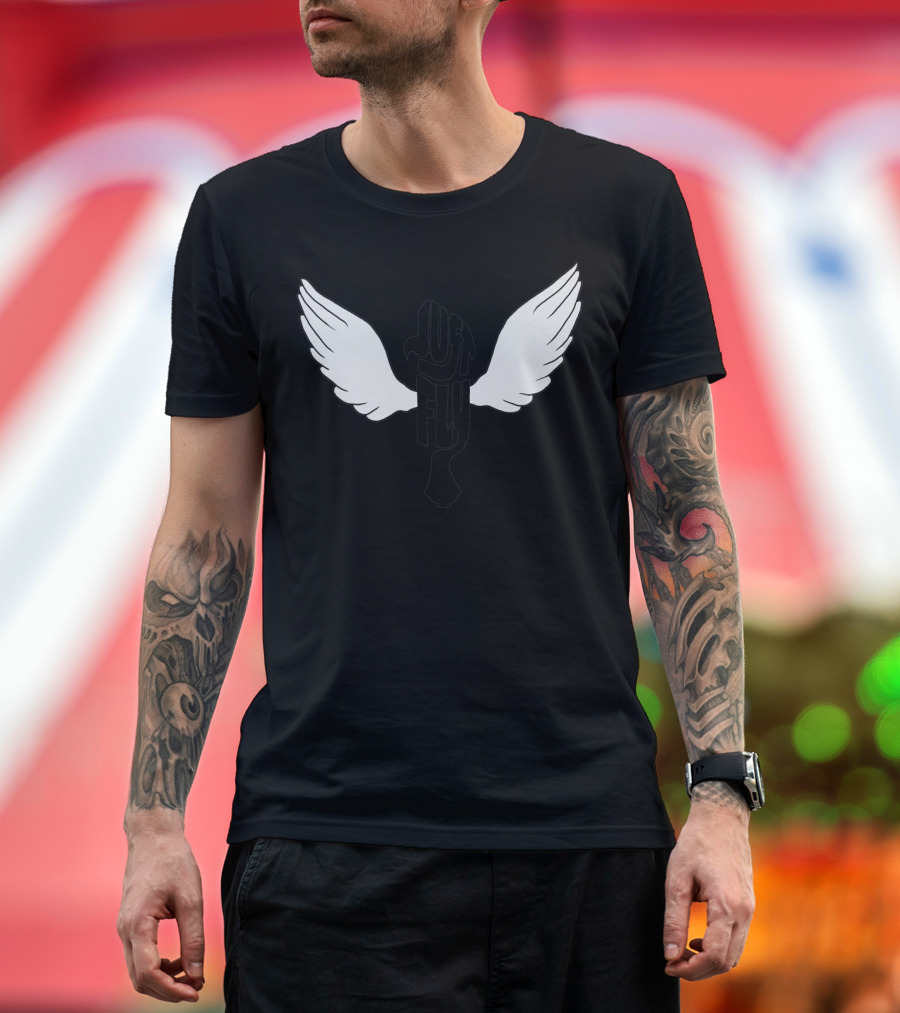 Just Fly Bird with Wings T-Shirt