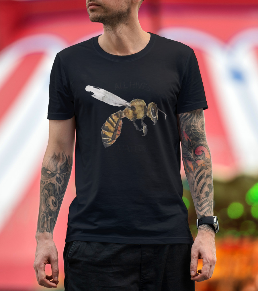 All Hives Matter Bee T-Shirt