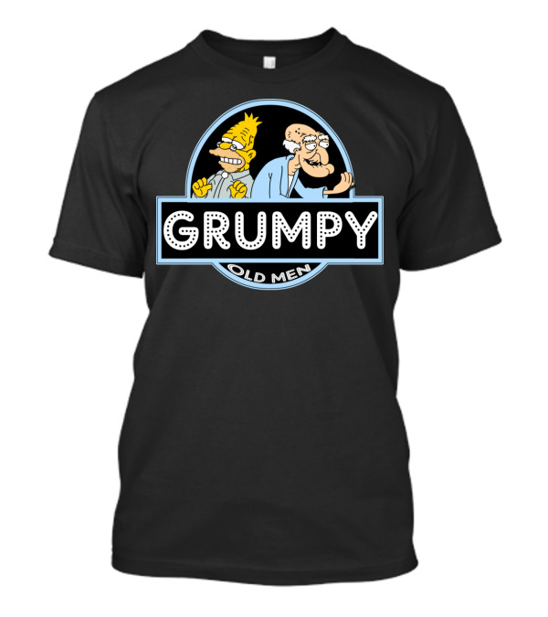 Grumpy Old Men Characters Iconic T-Shirt