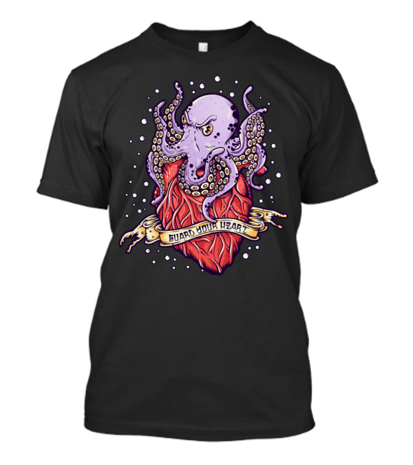 Guard Your Heart Octopus Embrace T-Shirt