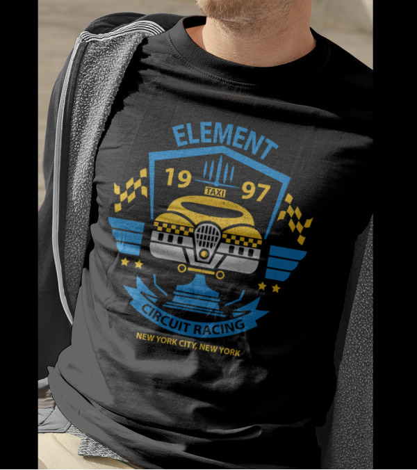 ELEMENT CIRCUIT RACING 1997 TAXI NEW YORK CITY NEW YORK T-Shirt